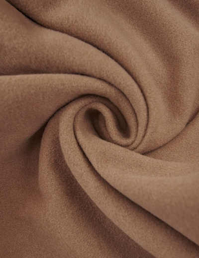 Ткань пальтовая, 395 гр/м2, 90% п/э, 10 % вискоза, ш. 150 см, кофе с молоком