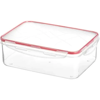 Контейнер для продуктов «Modena» прямоугольный 2,5л с защелками (бесцветный)