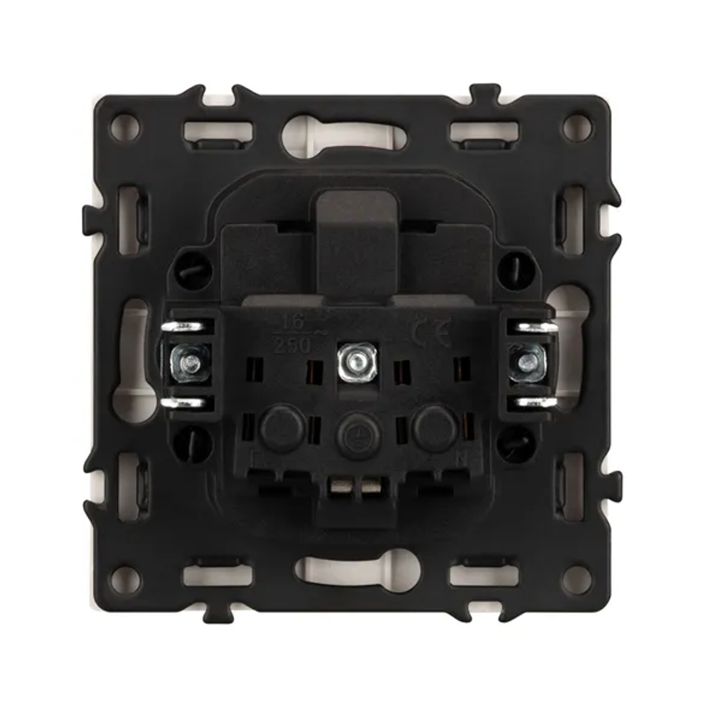 Механизм розетки влагозащищённый SCT-NOBE-MCP-SFPL-WH (230V, 16A) (Arlight, -) 054280