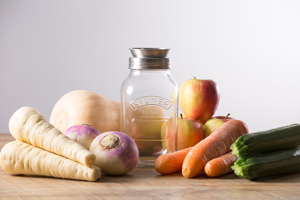 Банка со спиралайзером 1 л