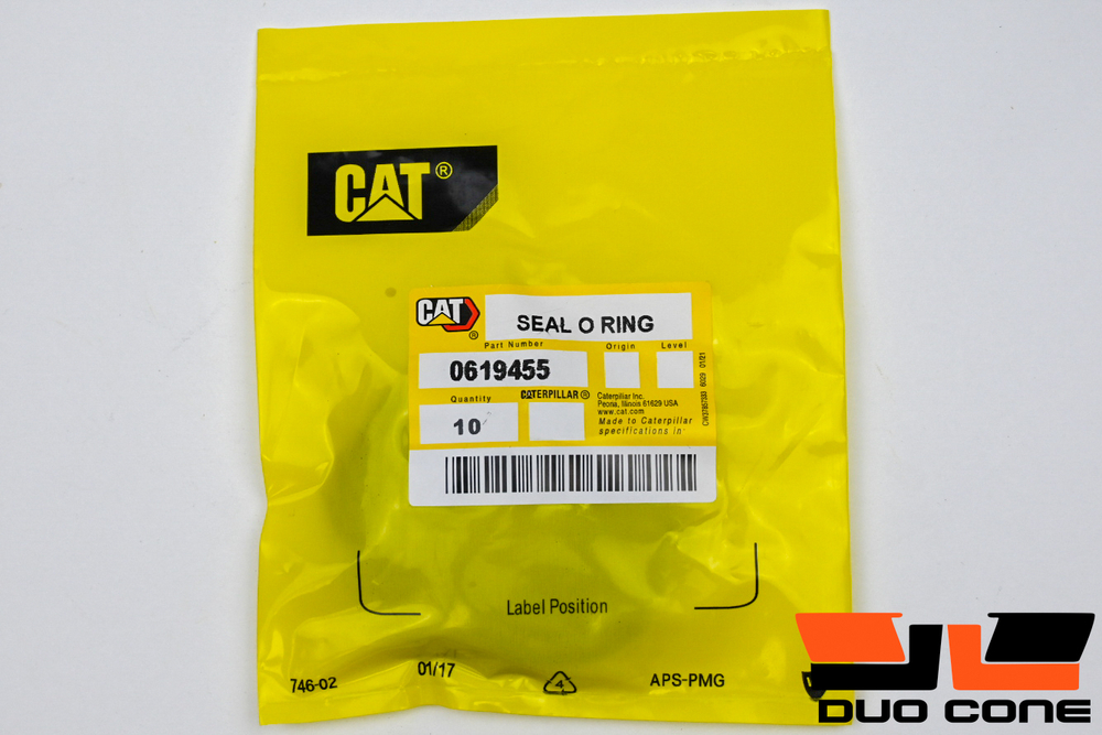 Кольцо круглого сечения 0619455 Caterpillar-2