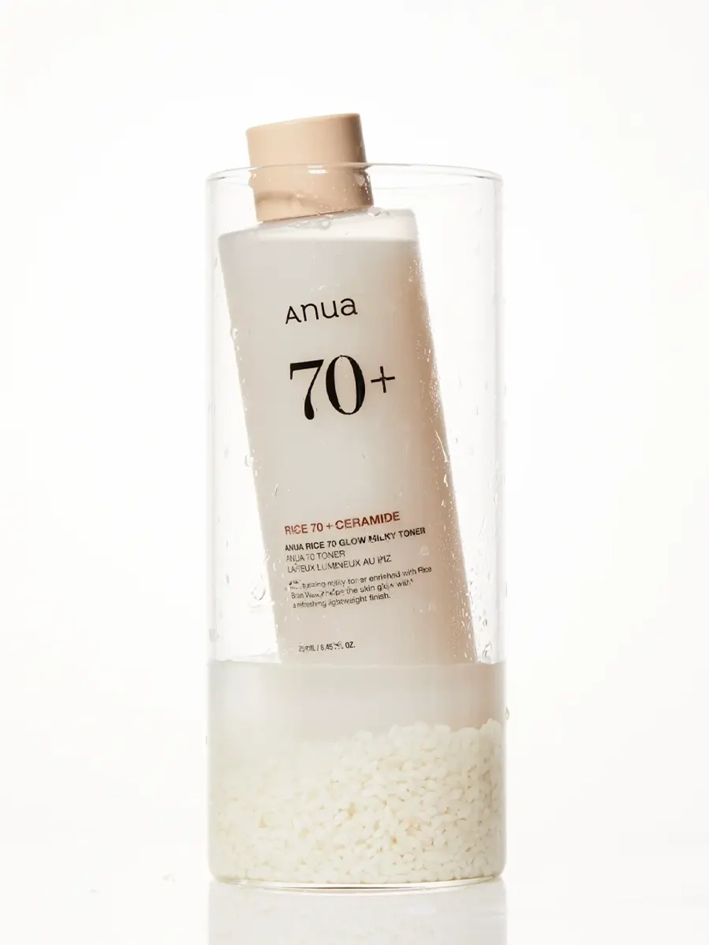Anua Питательный тонер с экстрактом риса и керамидами для сияния кожи Rice 70 Glow Milky Toner 250 мл