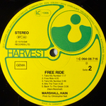 Marshall Hain ‎– Free Ride (Германия 1978г.) Т