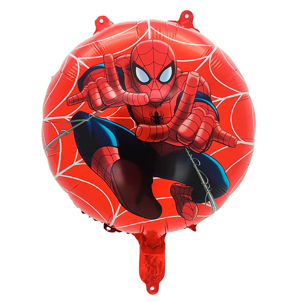 Человек-паук в прыжке круг