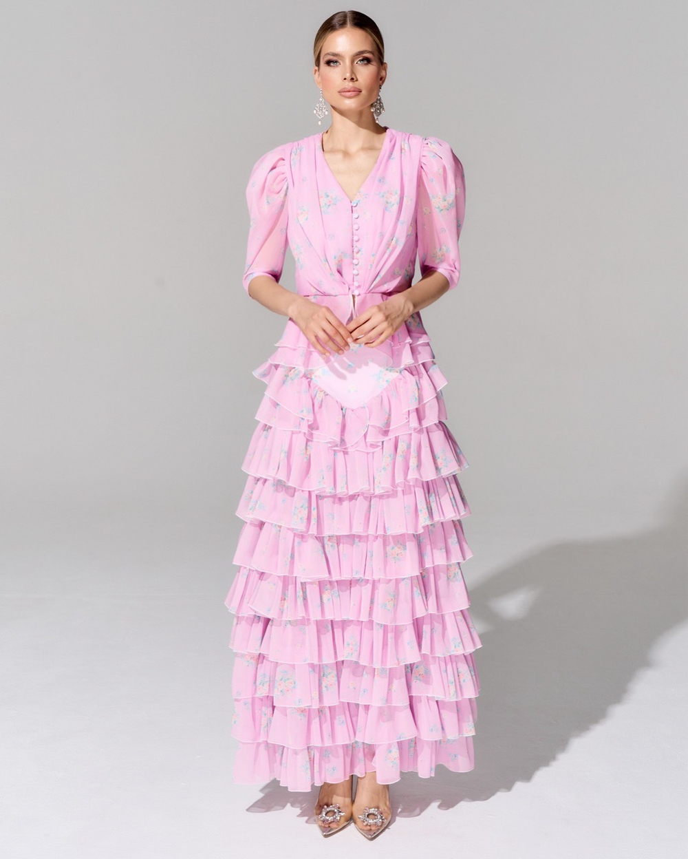 Блуза из премиального шифона