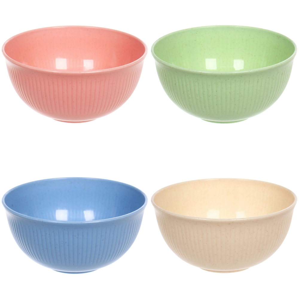 Салатник пластиковый «ЭкоЛайф» 14,5*7см, микс цветов