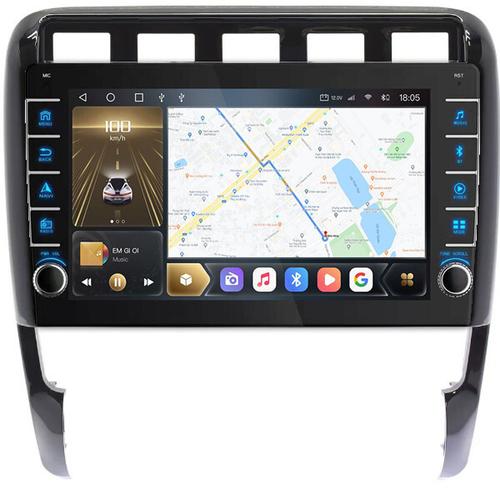 Магнитола для Porsche Cayenne 2002-2010 - Kuberg SF-9146FW (кнопки и крутилки), Android 12, Быстрая, CarPlay, 4G SIM-слот