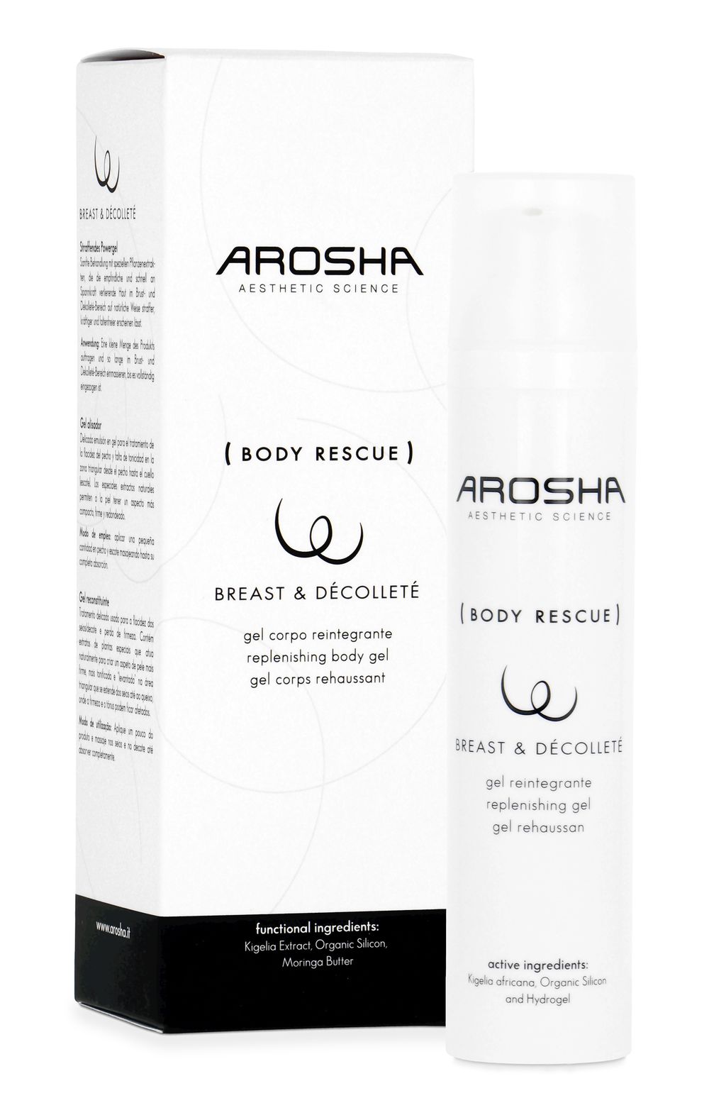 AROSHA BODY 513 RESCUE BREAST & DECOLTE Придающий упругость и тонус крем для груди и зоны декольте