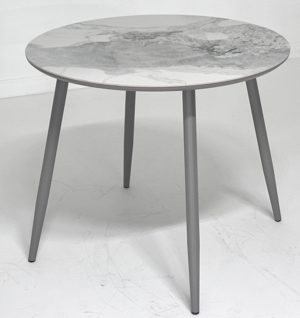 Стол М-City DISAUR Милтон D89 Пандора (Pandora Light), керамика, Латте каркас