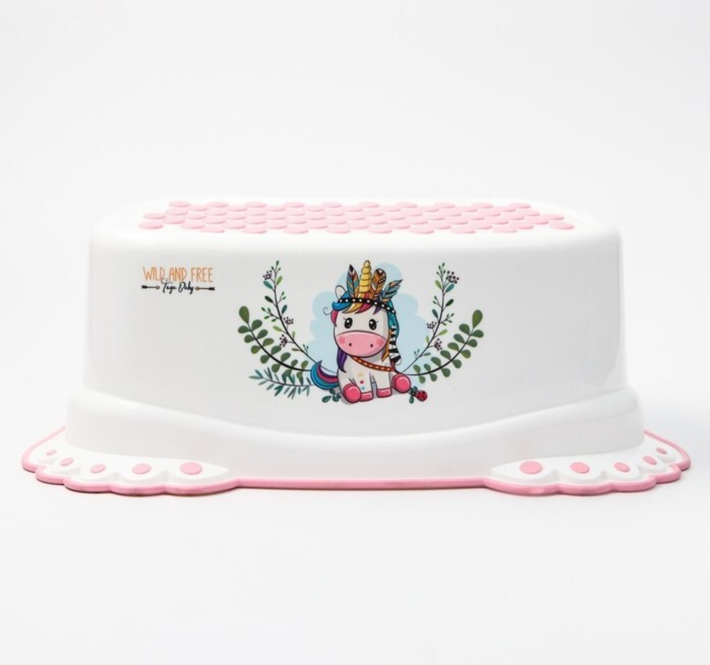 Подставка нескользящая "Единорог" белый DZ-006-103-JEDNOROZEC-R