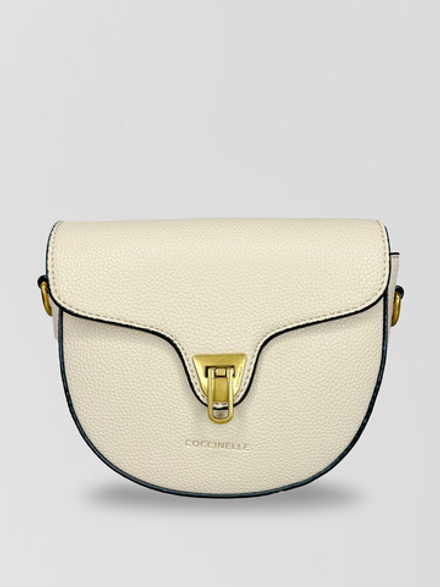 Сумка 11181 однотонная с длинным ремешком и золотой фурнитурой