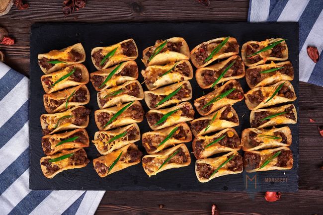 Платтер тако с говядиной, 30 шт.