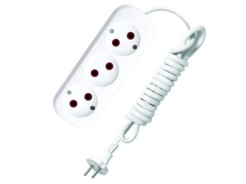 Удлинитель 3 гнезда 10м (25шт/кор)