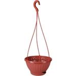 Горшок-кашпо Мирабель 2,5л подвесной (коричневый)