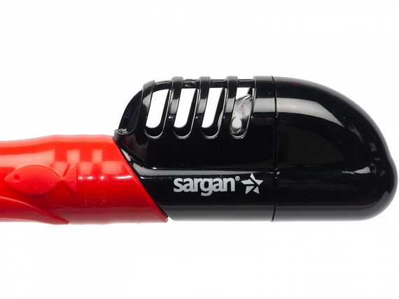Трубка Sargan Агидель Сухая 2 Клапана красная/черная