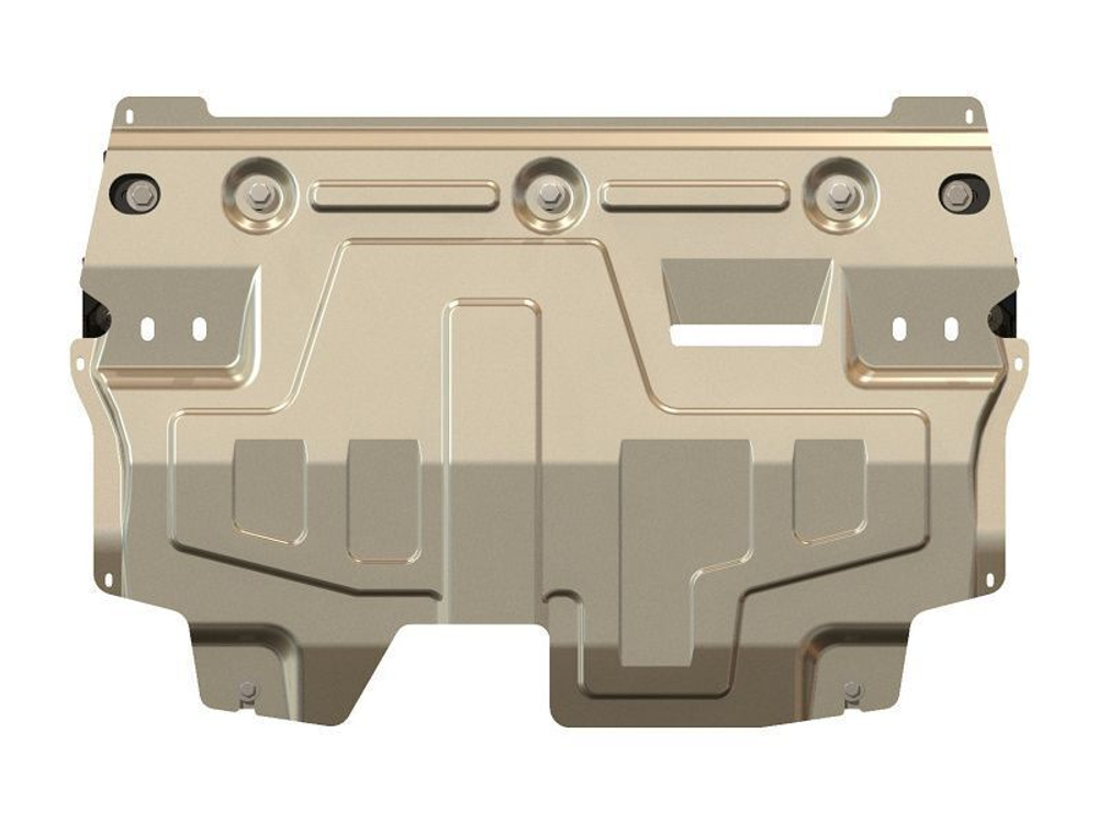 Защита картера и КПП Sheriff для Skoda Fabia I (Mk1) 2000-2007 арт.21.2419