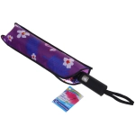 Зонт женский полуавтомат «Эдельвейс», микс 6 цветов, 8 спиц, d-100см, длина в слож. виде 30см