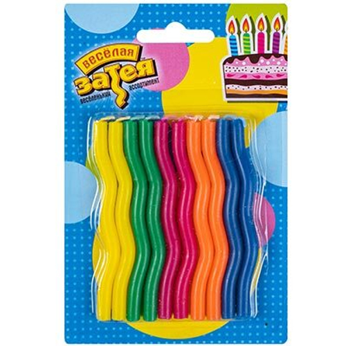 Свечи д/торта "Зигзаг"