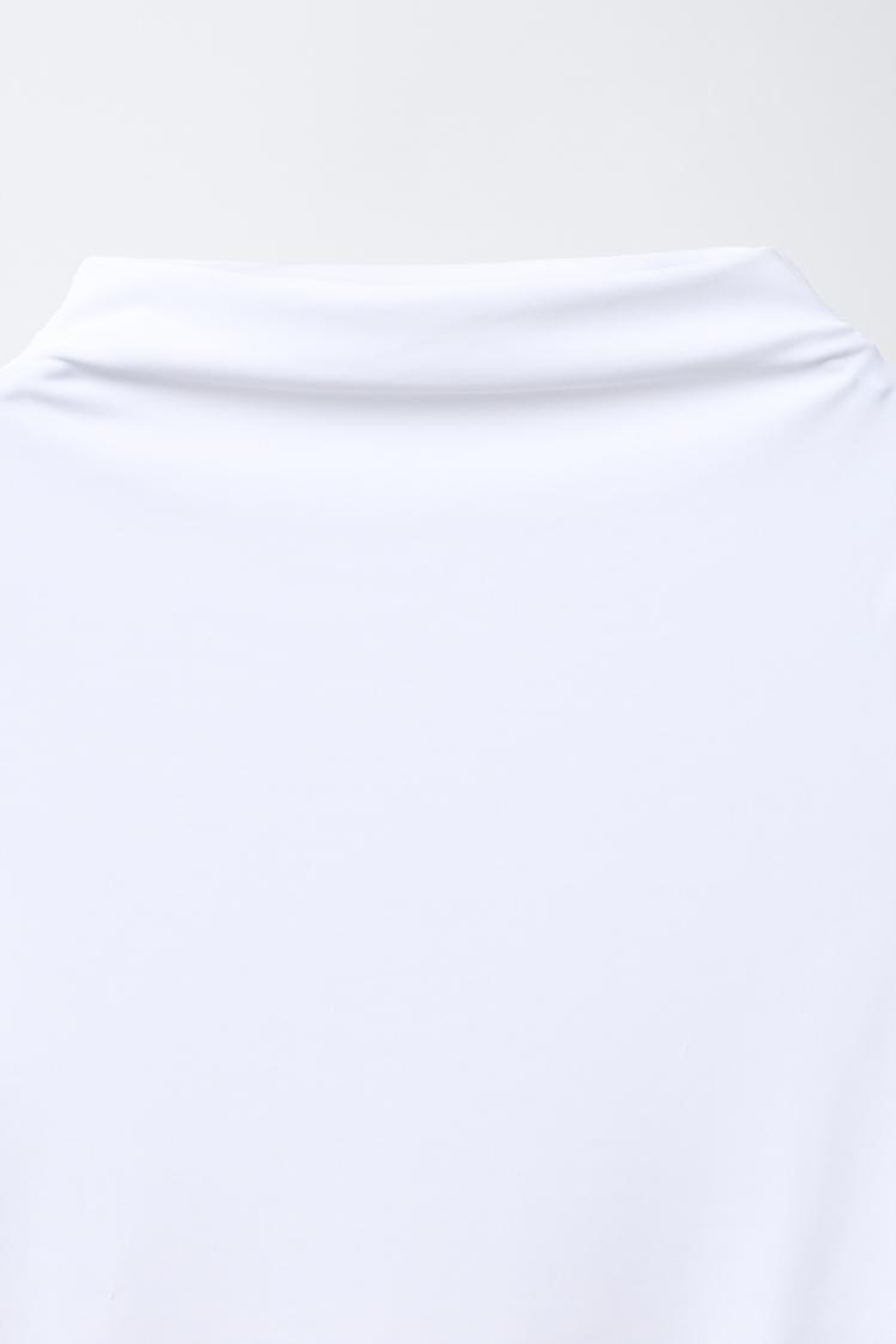 ZARA БОДИ С ВОРОТНИКОМ-СТОЙКОЙ, БЕЛЫЙ