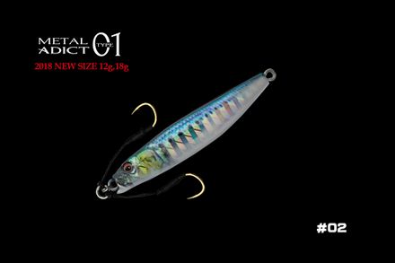 Пилькер LITTLE JACK Metal Adict Type-01 18g #02