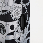 Чехол на чемодан 24", цвет чёрный/серый, 9436433