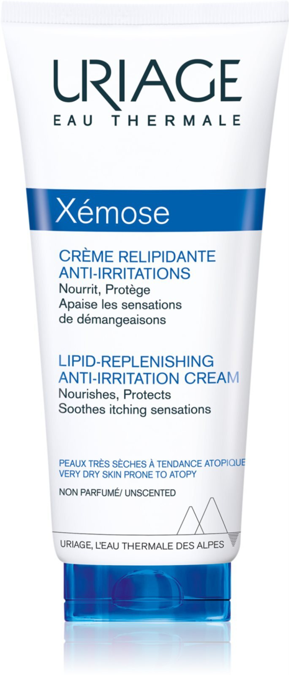 Uriage Xemose Lipid-Replenishing Anti-Irritation Cream - увлажняющий и успокаивающий дополнительный крем для сухой и атопичной кожи /   200  ml  / GTIN 3661434004841