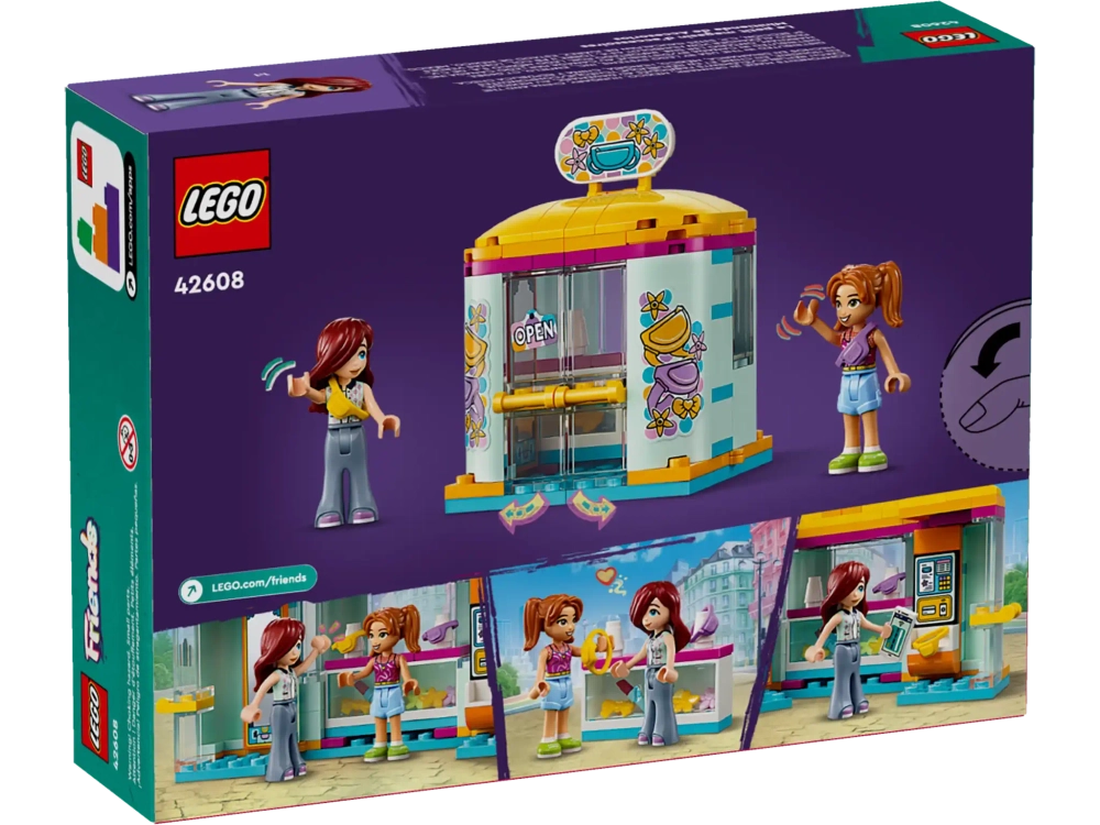 Конструктор LEGO Friends 42608 Небольшой магазин аксессуаров