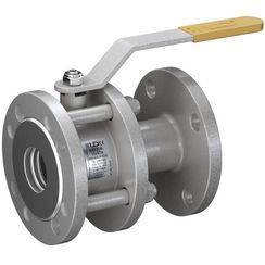 Кран шаровой стальной разборный фланцевый LD Ду100 Ру16 полнопроходной