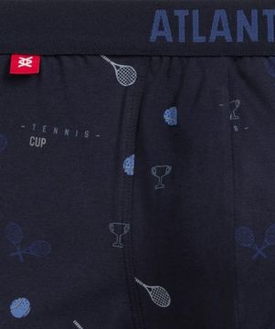 Трусы мужские боксеры (3шт), Atlantic 3MH-050, темно-синий+темно-синий+темно-синий