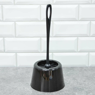 Ерш для туалета "Rambai" стандарт Full Black (черный)