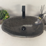 Раковина из речного камня RS-64962 60*33*15 0866