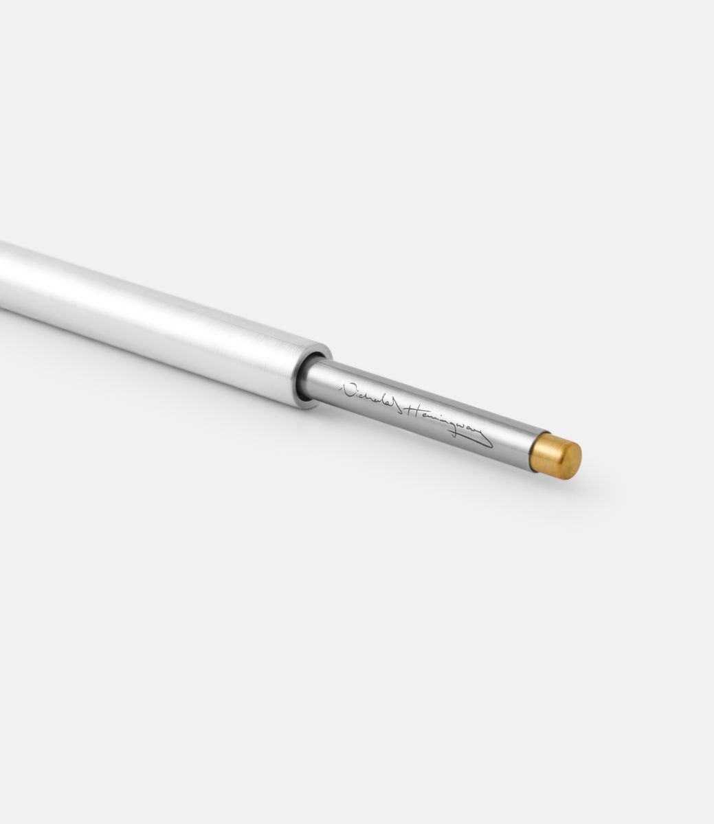 Nicholas Hemingway The Brass Writer Pen — ручка из стали с латунью