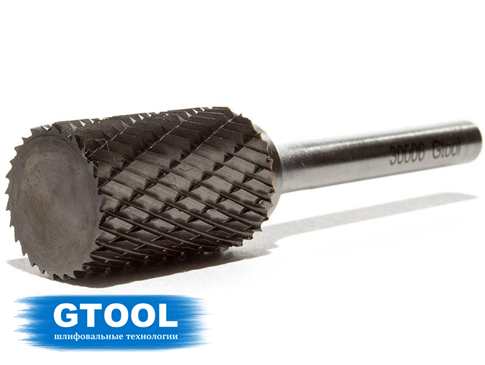 Борфреза GTOOL форма А цилиндр с гладким концом, диаметр головки 16мм