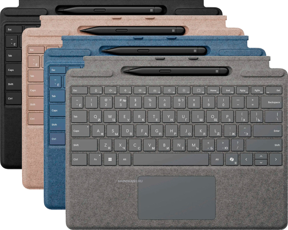 Клавиатура Microsoft Surface Pro Copilot Keyboard + стилус Slim Pen 2