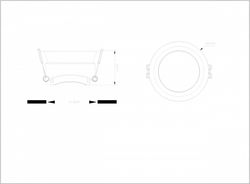 Встраиваемый светильник Denkirs Deep DK3103-WH
