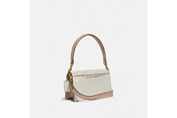 Сумка Coach Tabby Shoulder Bag 26 With Pleating - Brass/Chalk