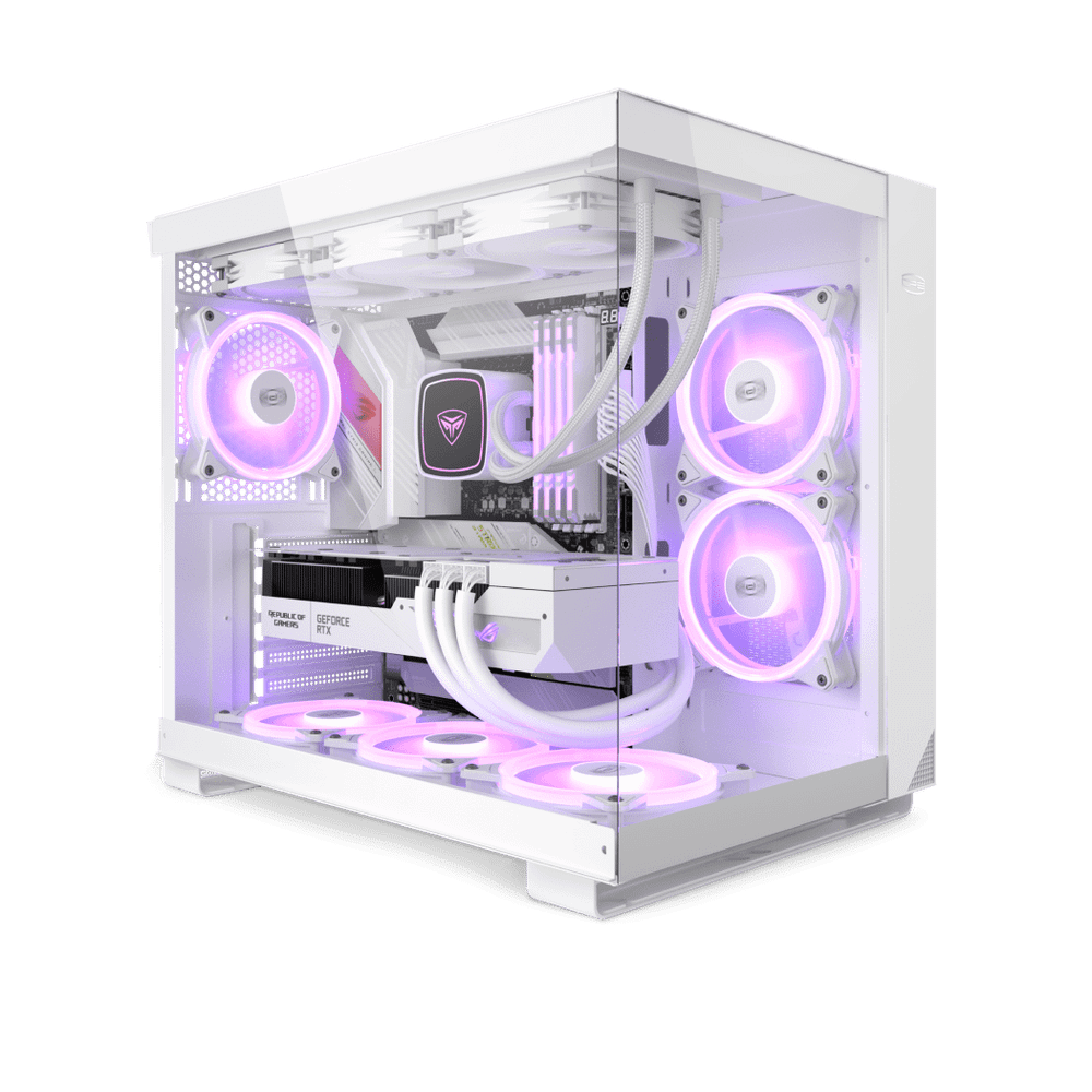 Корпус PCCooler C3T500 ARGB WH ATX/MATX/ITX USB3.1 Gen 2 Type-C, USB3.0, USB2.0 White