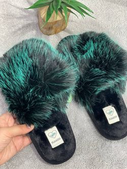 Домашние тапочки Пушистики Люкс