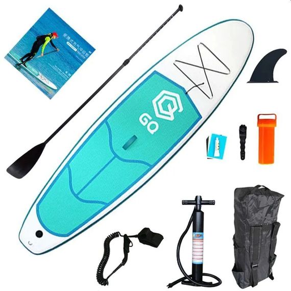 Надувная SUP-доска JS Board GQ Blue GQ290 290х76х10 см полный комплект