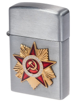 Коллекционная зажигалка "Орден Отечественной войны" Газовая Zippo