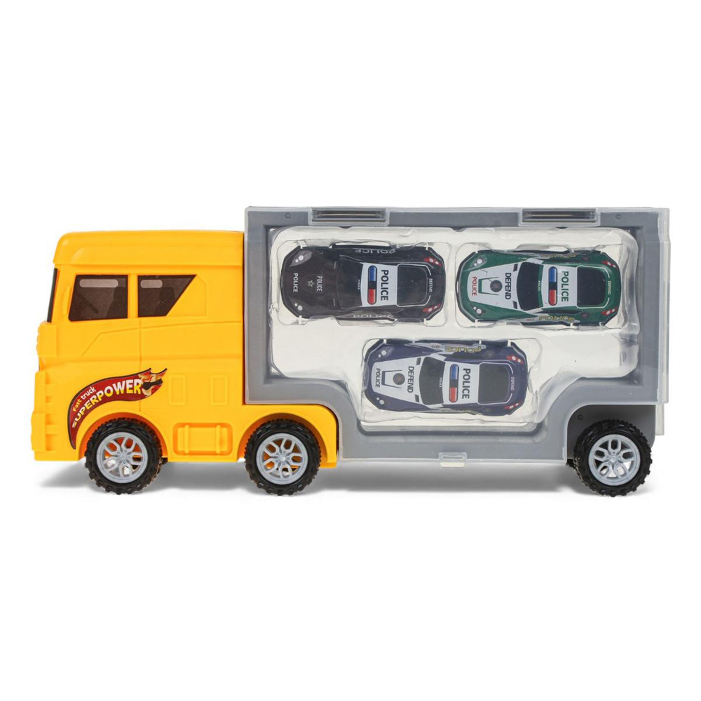 Автовоз +3 машинки, в ассорт. ПК, F3555-10A