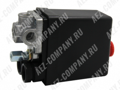 Автоматика компрессора с рег. давления (220-В, 1-вх:1/4", 3-вых:1/4") [AEZ]