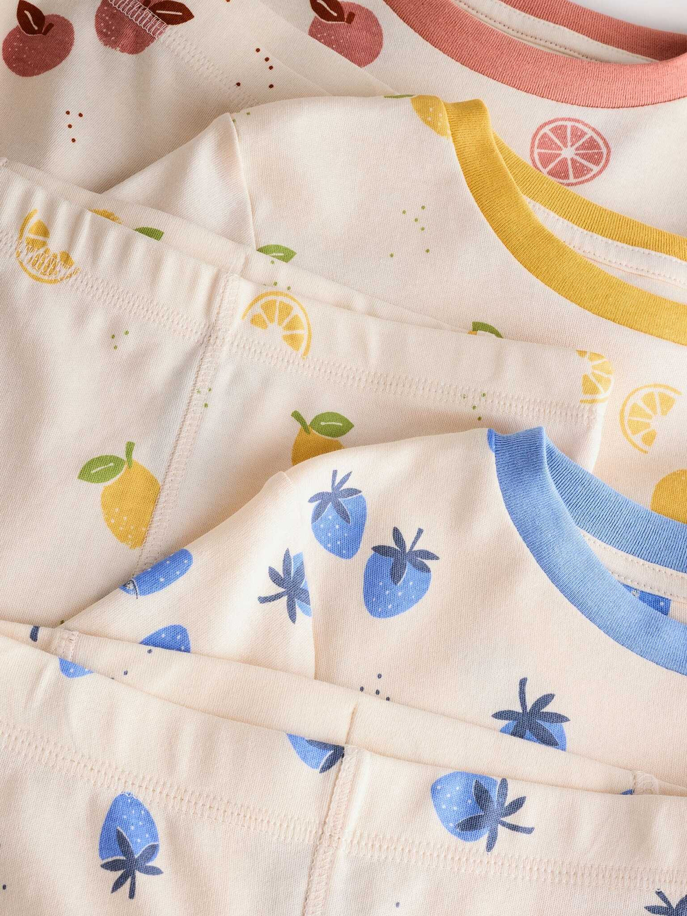 Пижама для девочки Next AC0-774, 3 шт., Кремовый