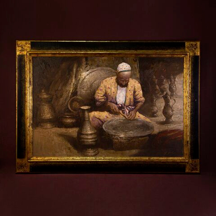 Картина «Мастер-чеканщик»