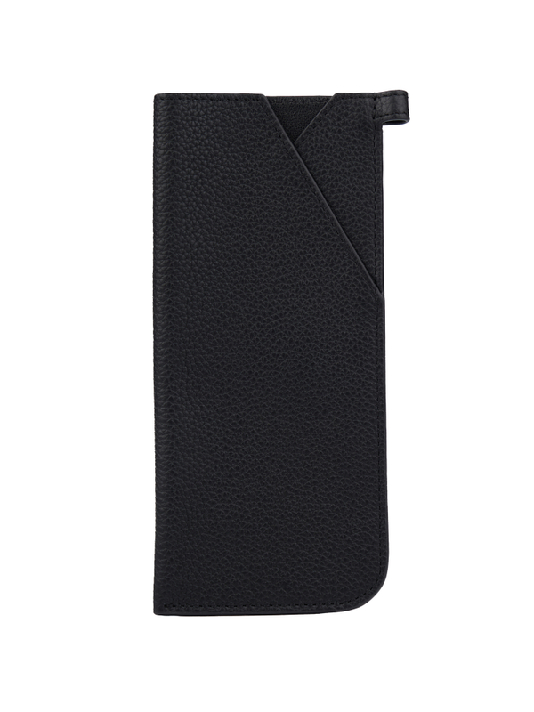 Glasses case BERN black amber color