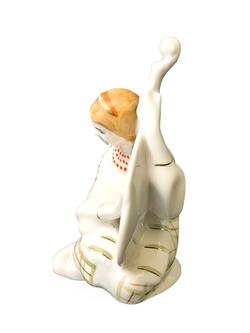 Фарфоровая статуэтка "Бандуристка" БФЗ