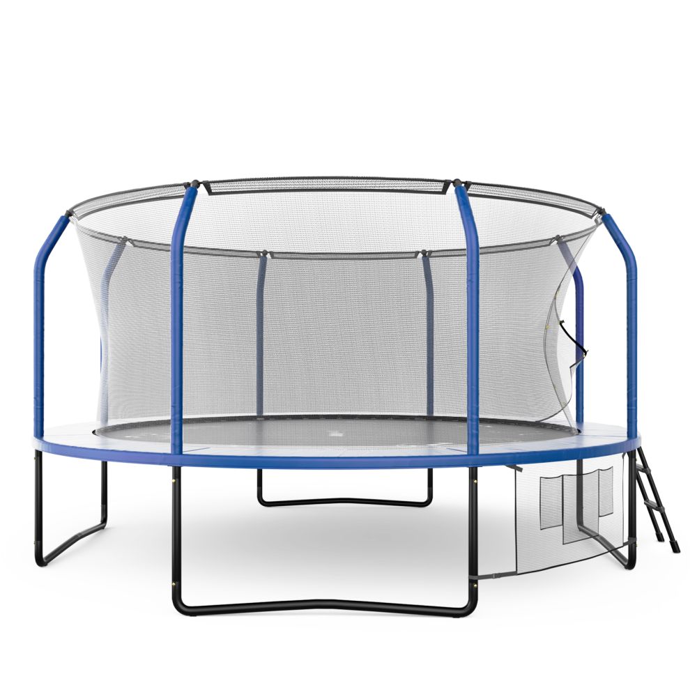 Батут UNIX Line SUPREME GAME 14 ft (Blue)
