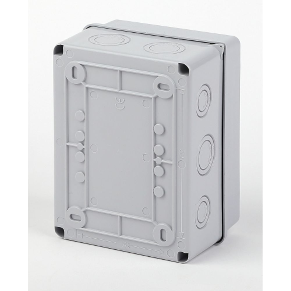 Корпус пластиковый навесной ЭРА SIMPLE КМПн-5 IP65 серый