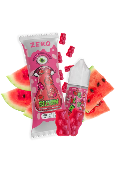 Жидкость (М) Slurm Zero (27 мл, 0 мг) Gummy Watermelon