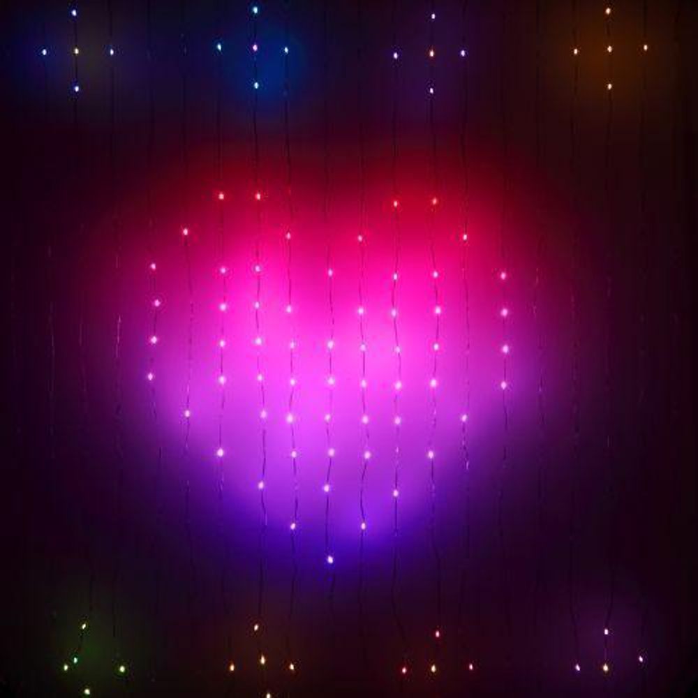 Гирлянда светодиодная ERASG -02 умная "Занавес" RGB 2х2м управление через мобильное приложение Эра Б0060433 Гирлянда светодиодная ERASG -02 умная "Занавес" RGB 2х2м управление через мобильное приложение Эра Б0060433